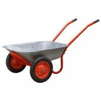 Тачка садовая ECO WB152-2 (80л,150кг, 2 пневмоколеса 3,25)