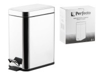 Ведро для мусора с педалью PERFECTO LINEA 5 л (22-160305)