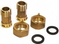 Монтажный комплект для счетчика 15 STI КМЧ (пара) латунь