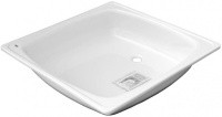 Поддон для душа стальной эмалированный Standart 80х80 б/к WHITE WAVE (023-0195)