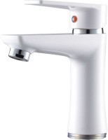 Смеситель для умывальника из высокопрочного пластика белый РМС PL6-001F Смеситель для умывальника из высокопрочного пластика белый РМС PL6-001F