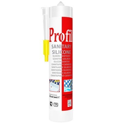 Герметик силикон санитарный Soudal Profil белый 270 мл Герметик силикон санитарный Soudal Profil белый 270 мл
