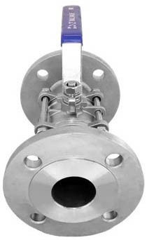 Кран шаровый фланцевый трехсоставной нержавеющий (3РС), AISI 304 DN50 (2"), (CF8), PN16, NK-BF50/4