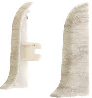 Заглушка левая и правая 58мм 828 Дуб эверест (упаковка 2шт)