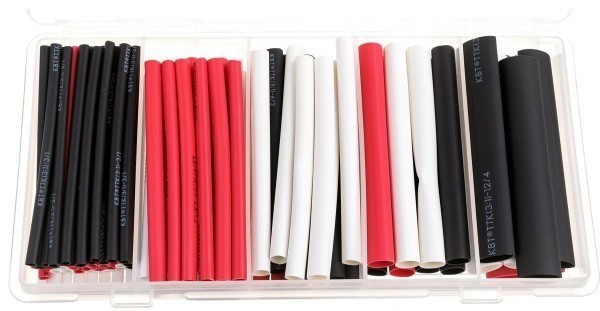 Набор клеевой термоусадочной трубки №12 КВТ