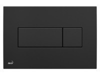 Кнопка управления для систем инсталляций (черная), Alcaplast