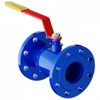 Кран стальной шаровый фланцевый DN 15 11с67п PN 40 Ci L=120мм