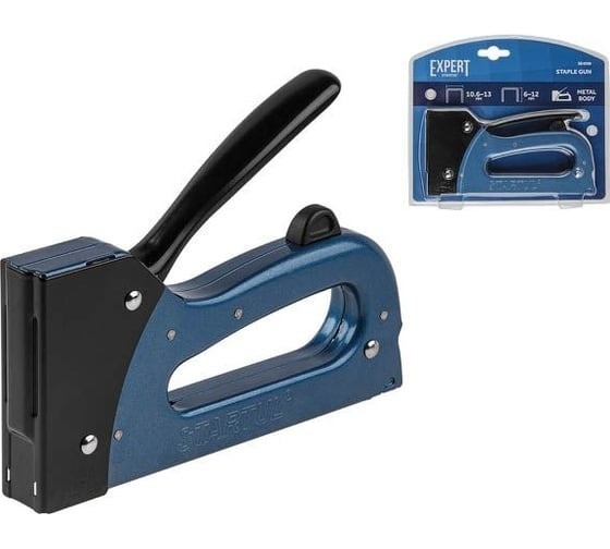 Пистолет скобозабивной мет. усиленный 6-12мм EXPERT STARTUL (SE4508)