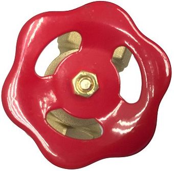 Клапан запорный (вентиль) 15Б1п 15 Ci красный