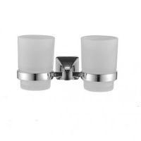 Стакан ZOLLEN ESSEN (ES85424) для зубных щеток и пасты настенный, 2 стакана б/уп Стакан ZOLLEN ESSEN (ES85424) для зубных щеток и пасты настенный, 2 стакана б/уп