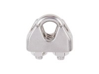 Зажим для стальных канатов М2, нерж.сталь (А4), DIN 741 (STARFIX)