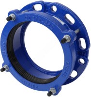 Муфта чугунная соединительная ПФРК Ду100 (Дн108-128) Ру10/16 Benarmo 1